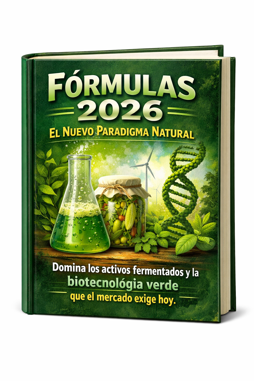 Ebook Fórmulas 2026 sobre biotecnología verde y activos fermentados para cosmética avanzada